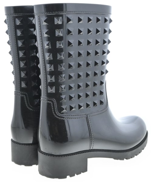 VALENTINO（ヴァレンティノ）レインシューズ 黒 サイズ:EU37(23.5cm位) レディース/2200701375362