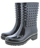 VALENTINO（ヴァレンティノ）レインシューズ 黒 サイズ:EU37(23.5cm位) レディース/2200701375362