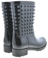 VALENTINO（ヴァレンティノ）レインシューズ 黒 サイズ:EU37(23.5cm位) レディース/2200701375362
