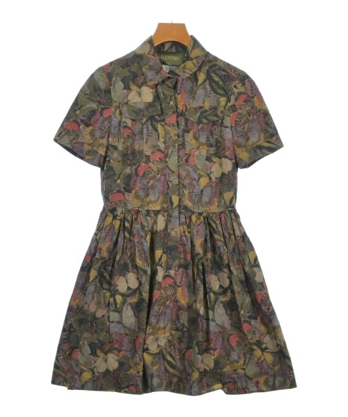 VALENTINO(ヴァレンティノ)シャツワンピース 茶 サイズ:40(M位)/2200698544284