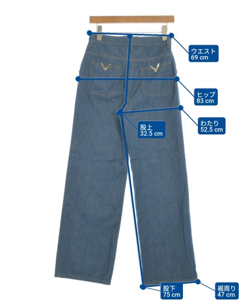 VALENTINO（ヴァレンティノ）デニムパンツ 青 サイズ:27(M位) レディース/2200698544871