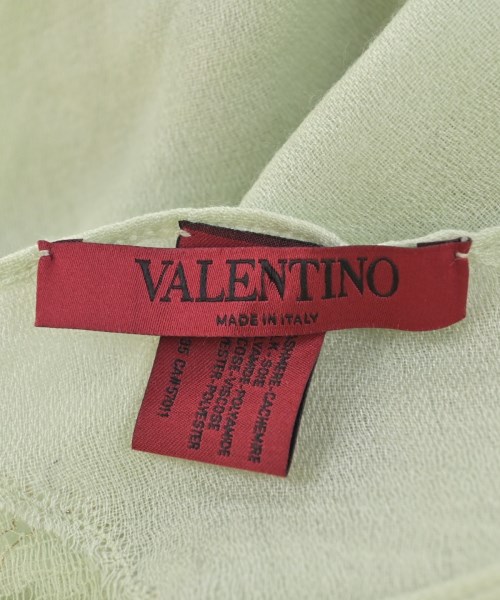 VALENTINO（ヴァレンティノ）マフラー 緑 サイズ:- レディース/2200652713190