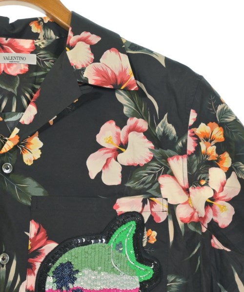 VALENTINO（ヴァレンティノ）カジュアルシャツ 黒 サイズ:40(L位) メンズ/2200650823068