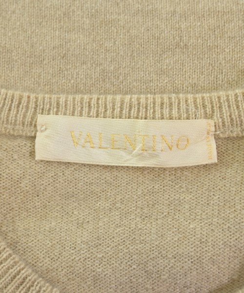 VALENTINO（ヴァレンティノ）カーディガン ベージュ サイズ:-(M位) レディース/2200650910010