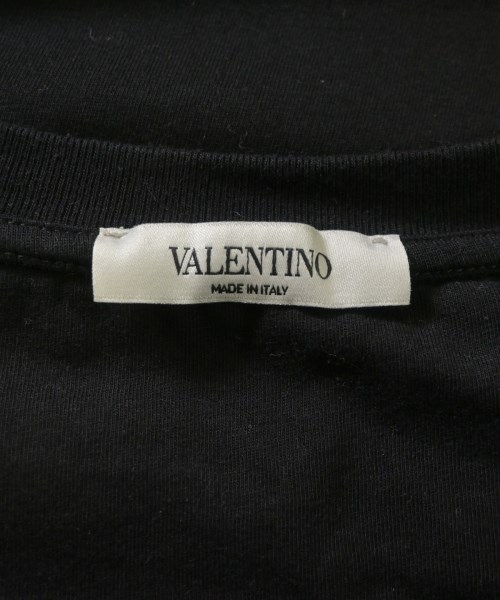 VALENTINO（ヴァレンティノ）Tシャツ・カットソー 黒 サイズ:L メンズ/2200656883011