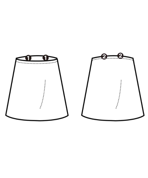 VALENTINO（ヴァレンティノ）ミニスカート 白 サイズ:38(S位) レディース/2200657078133