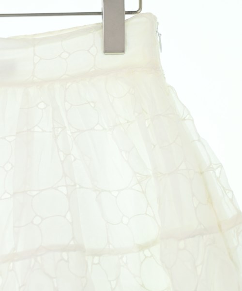 VALENTINO（ヴァレンティノ）ミニスカート 白 サイズ:38(S位) レディース/2200657078133