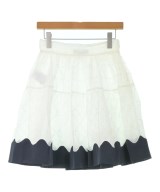 VALENTINO（ヴァレンティノ）ミニスカート 白 サイズ:38(S位) レディース/2200657078133