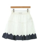 VALENTINO（ヴァレンティノ）ミニスカート 白 サイズ:38(S位) レディース/2200657078133