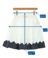VALENTINO（ヴァレンティノ）ミニスカート 白 サイズ:38(S位) レディース/2200657078133