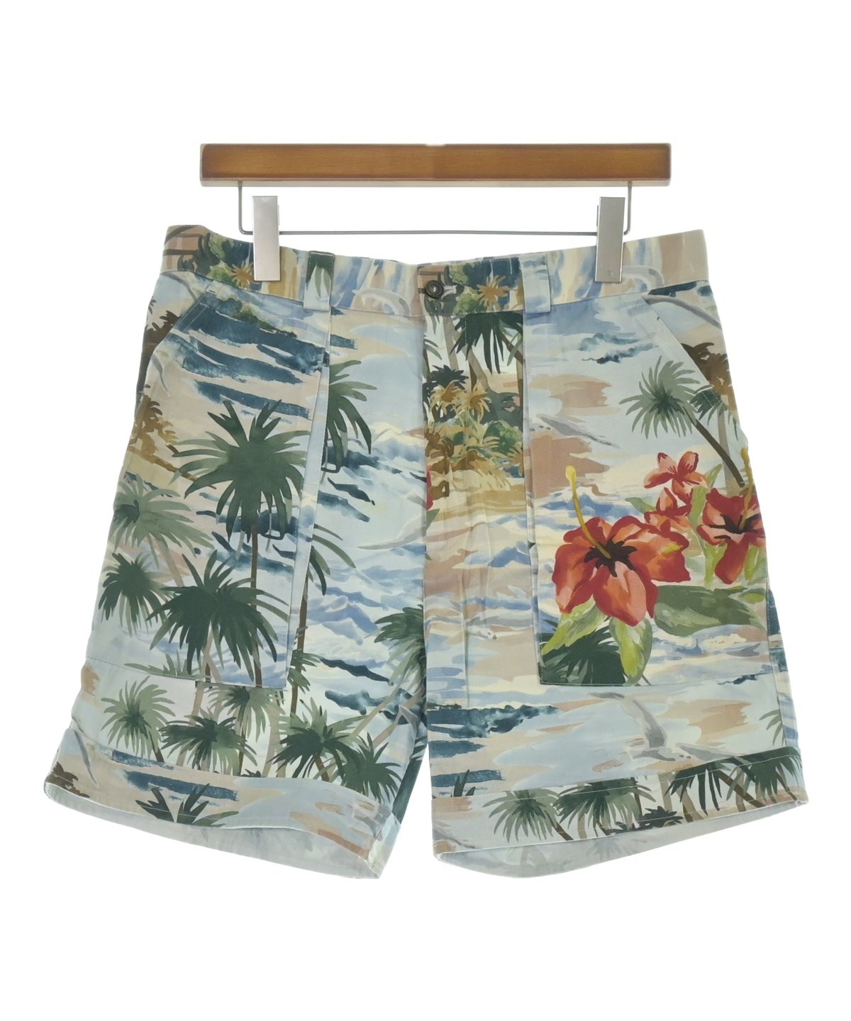 VALENTINO（ヴァレンティノ）ショートパンツ 青 サイズ:46(M位) メンズ