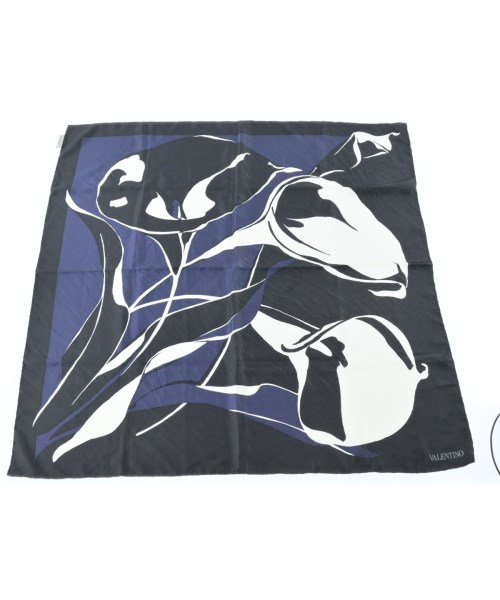 VALENTINO(ヴァレンティノ)バンダナ・スカーフ 紺 サイズ:-/2200661450062