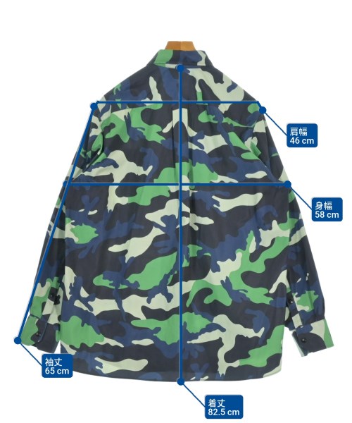 VALENTINO（ヴァレンティノ）カジュアルシャツ 紺 サイズ:38(S位) メンズ/2200661406045