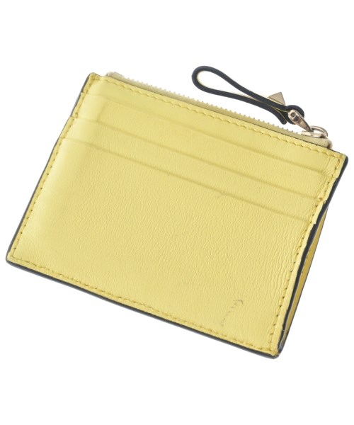 VALENTINO（ヴァレンティノ）カードケース 黄 サイズ:- レディース/2200710811059