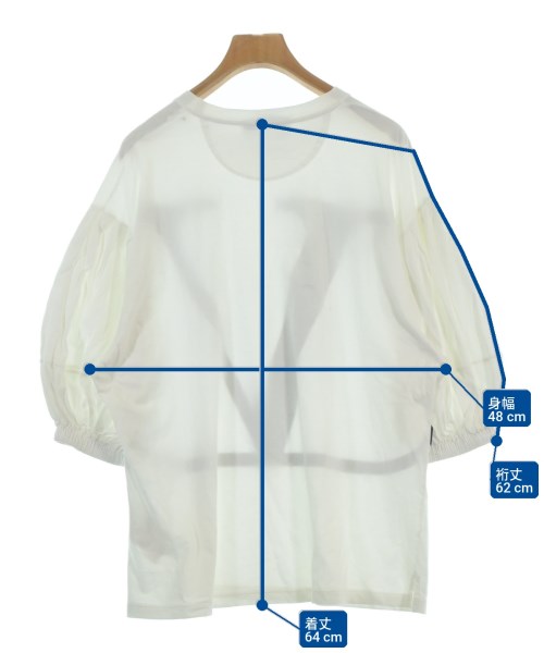 VALENTINO（ヴァレンティノ）Tシャツ・カットソー 白 サイズ:XS レディース/2200707501024