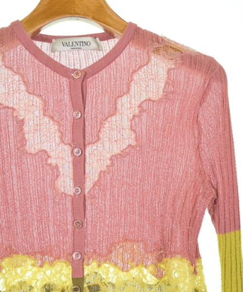 VALENTINO（ヴァレンティノ）カーディガン ピンク サイズ:XS レディース/2200711736030