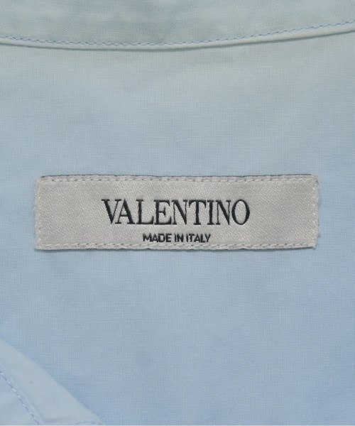 VALENTINO（ヴァレンティノ）カジュアルシャツ 青 サイズ:41(XL位) メンズ/2200712720052