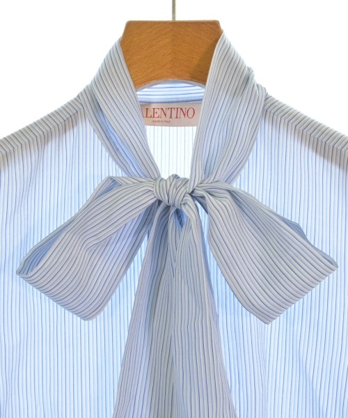VALENTINO（ヴァレンティノ）ブラウス 青 サイズ:36(XS位) レディース/2200715353110