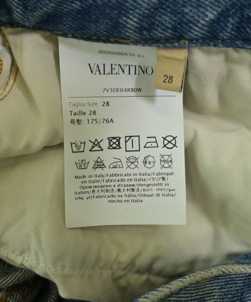 VALENTINO（ヴァレンティノ）デニムパンツ 青 サイズ:28(S位) メンズ/2200715937013