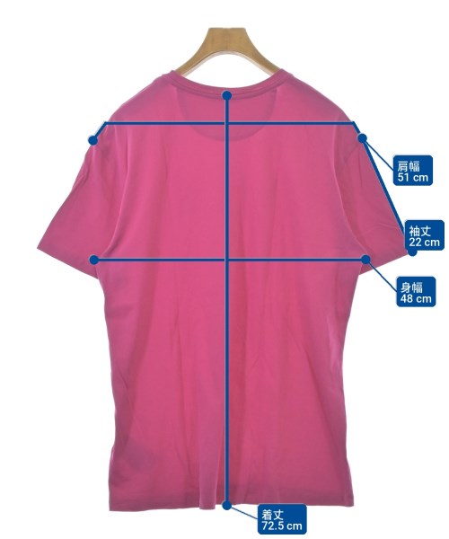 VALENTINO（ヴァレンティノ）Tシャツ・カットソー ピンク サイズ:XL メンズ/2200716080091