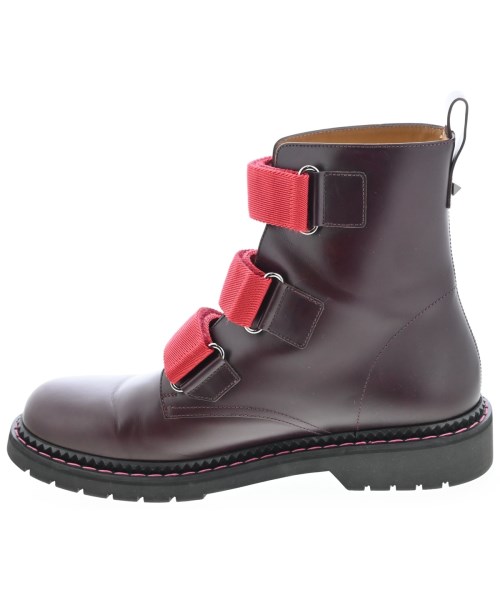 VALENTINO（ヴァレンティノ）ブーツ 赤 サイズ:EU42(27cm位) メンズ/2200716608127