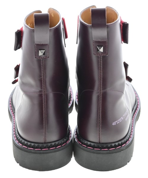 VALENTINO（ヴァレンティノ）ブーツ 赤 サイズ:EU42(27cm位) メンズ/2200716608127