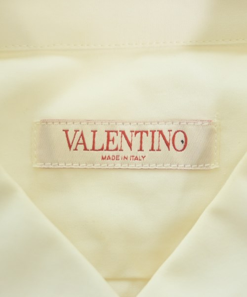 VALENTINO（ヴァレンティノ）カジュアルシャツ 白 サイズ:40(L位) メンズ/2200717352043