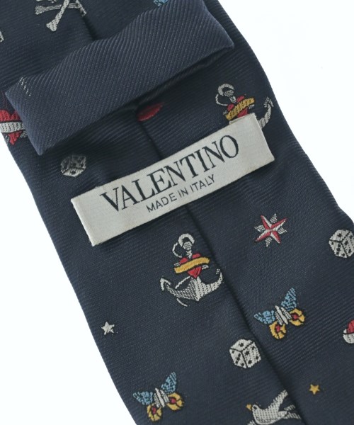 VALENTINO（ヴァレンティノ）ネクタイ 紺 サイズ:- メンズ/2200714755175
