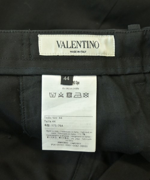 VALENTINO（ヴァレンティノ）チノパン 黒 サイズ:44(S位) メンズ/2200718432072