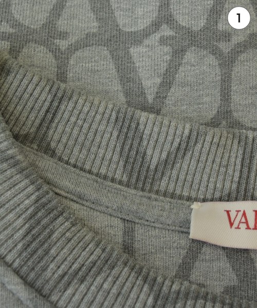VALENTINO（ヴァレンティノ）スウェット グレー サイズ:M メンズ/2200643013018
