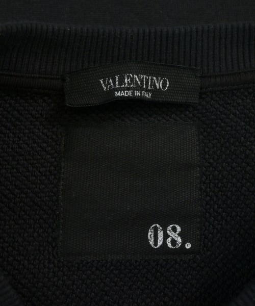 VALENTINO（ヴァレンティノ）スウェット 黒 サイズ:S メンズ/2200645583014