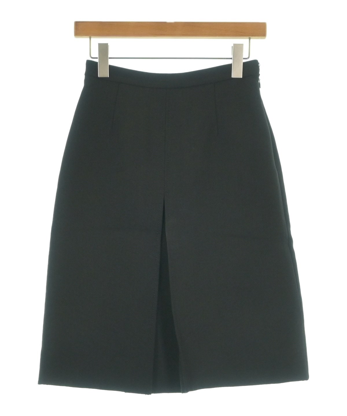 VALENTINO（ヴァレンティノ）ひざ丈スカート 黒 サイズ:6(XS位