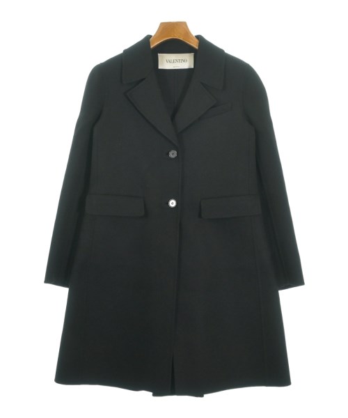 VALENTINO(ヴァレンティノ)チェスターコート 黒 サイズ:38(S位)/2200635478047