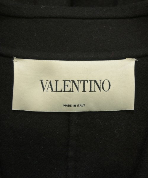 VALENTINO（ヴァレンティノ）チェスターコート 黒 サイズ:38(S位) レディース/2200635478047