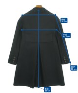 VALENTINO（ヴァレンティノ）チェスターコート 黒 サイズ:38(S位) レディース/2200635478047