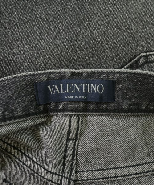 VALENTINO（ヴァレンティノ）デニムパンツ 黒 サイズ:34(XXL位) メンズ/2200650590106