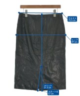 VALENTINO（ヴァレンティノ）ひざ丈スカート 黒 サイズ:42(M位) レディース/2200650737174