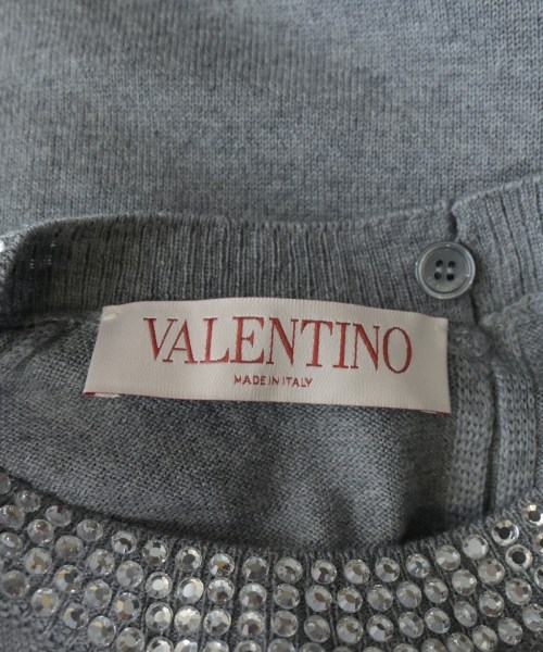 VALENTINO（ヴァレンティノ）ニット・セーター グレー サイズ:S レディース/2200651840118