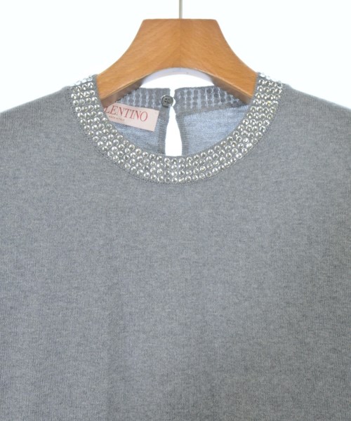 VALENTINO（ヴァレンティノ）ニット・セーター グレー サイズ:S レディース/2200651840118