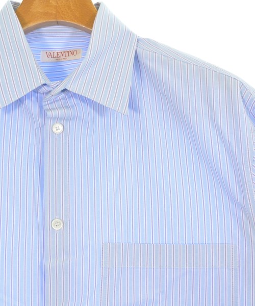 VALENTINO（ヴァレンティノ）カジュアルシャツ 青 サイズ:39(M位) メンズ/2200652612219