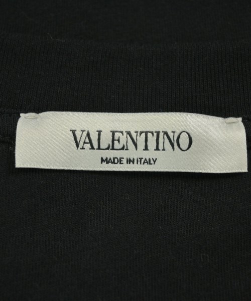 VALENTINO（ヴァレンティノ）Tシャツ・カットソー 黒 サイズ:L メンズ/2200652842067