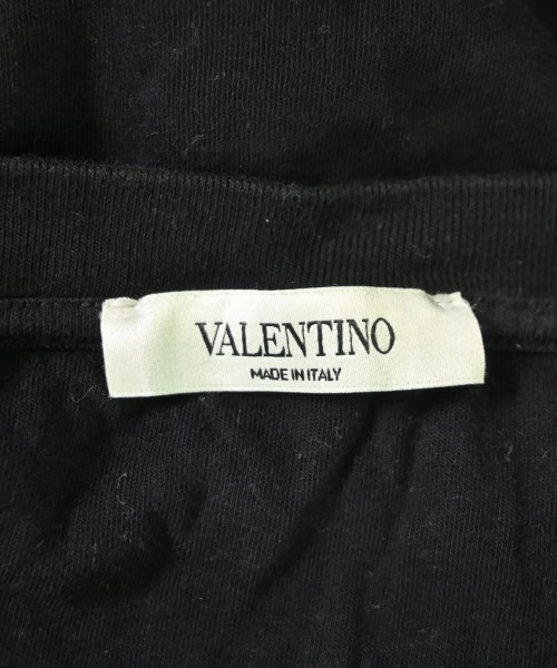 VALENTINO（ヴァレンティノ）Tシャツ・カットソー 黒 サイズ:L メンズ/2200700016235