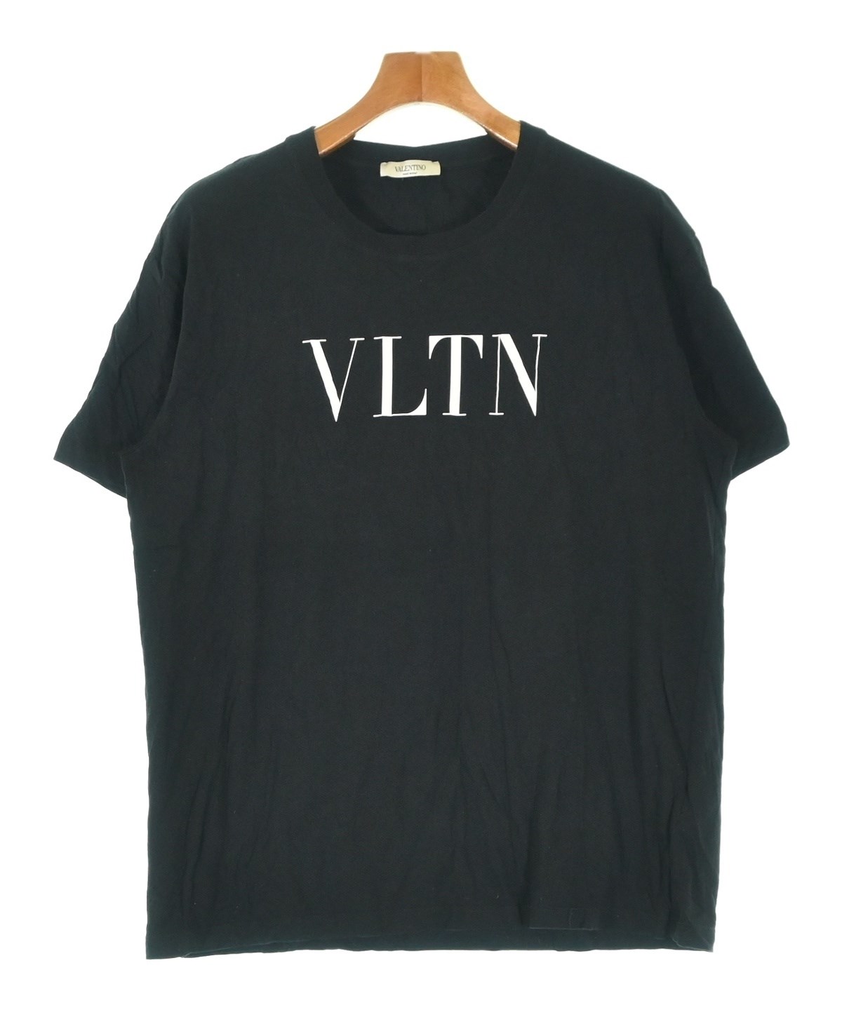 VALENTINO（ヴァレンティノ）Tシャツ・カットソー 黒 サイズ:L メンズ