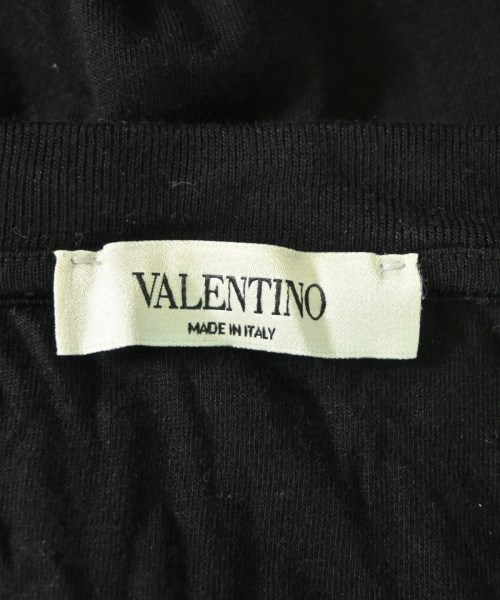 VALENTINO（ヴァレンティノ）Tシャツ・カットソー 黒 サイズ:M メンズ/2200700016242