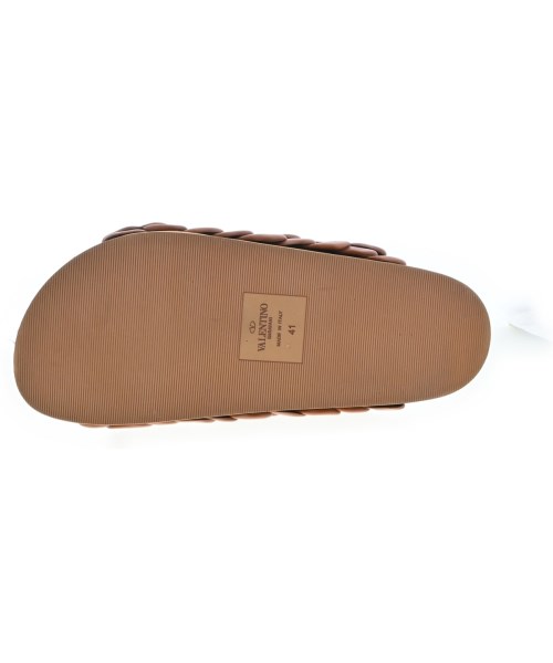 VALENTINO（ヴァレンティノ）サンダル 茶 サイズ:EU41(26cm位) メンズ/2200704680180