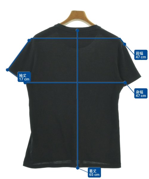 VALENTINO（ヴァレンティノ）Tシャツ・カットソー 黒 サイズ:XS メンズ/2200707094038
