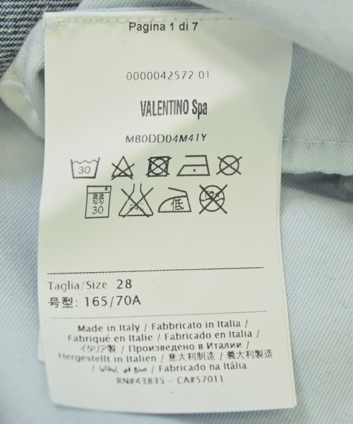 VALENTINO（ヴァレンティノ）デニムパンツ 青 サイズ:28(L位) レディース/2200706870053