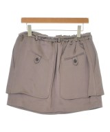 VALENTINO（ヴァレンティノ）ミニスカート 茶 サイズ:42(M位) レディース/2200709797067