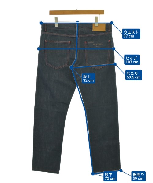 VALENTINO（ヴァレンティノ）デニムパンツ 紺 サイズ:32(L位) メンズ/2200663329168