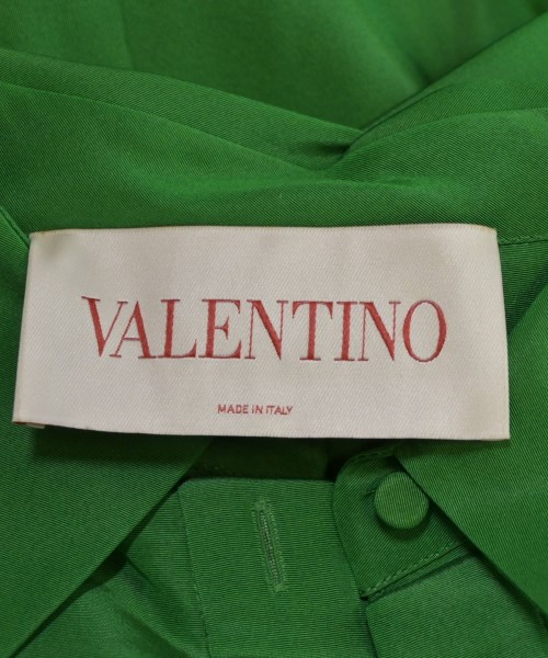 VALENTINO（ヴァレンティノ）ブラウス 緑 サイズ:36(XS位) レディース/2200662054061